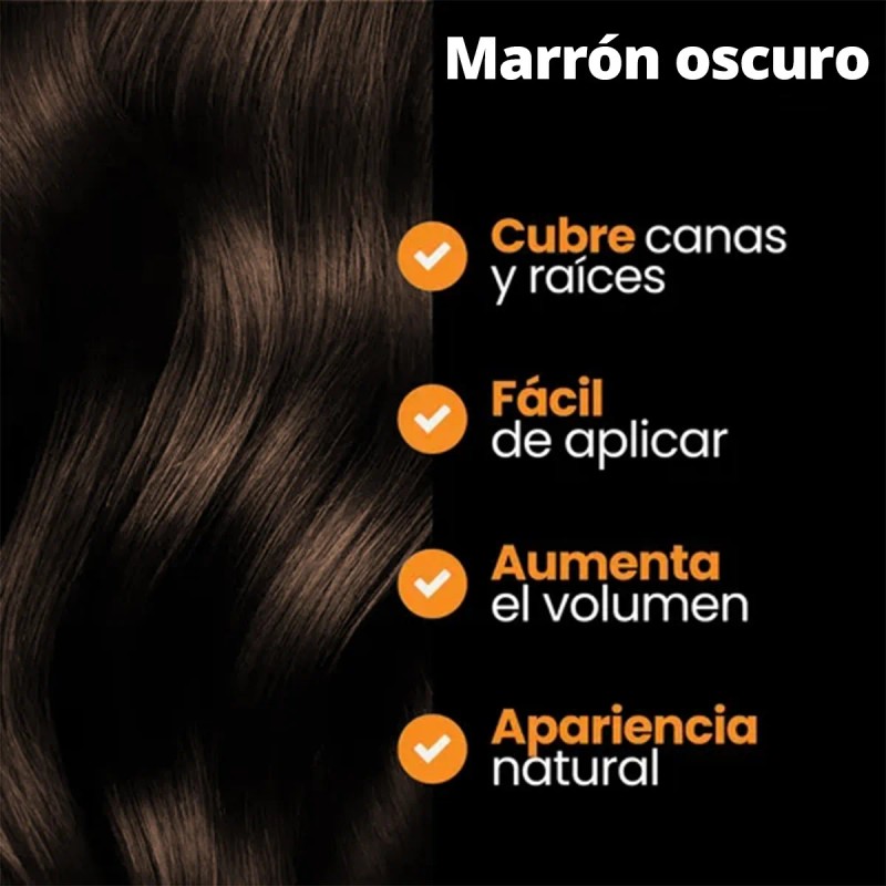 Polvo De Maquillaje De Fibra Capilar Cubre Raíz De Cabello