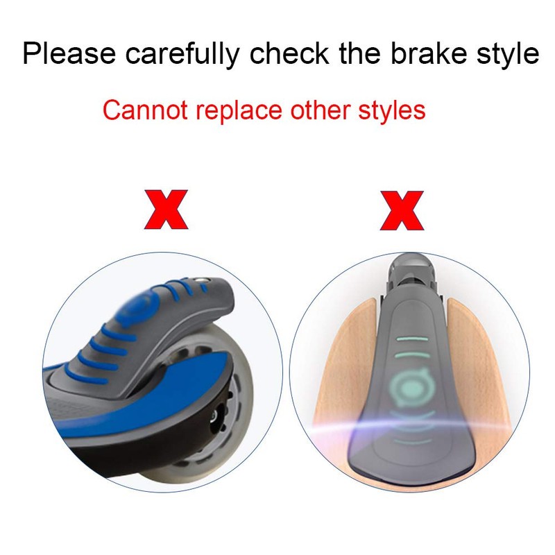 OTFAITP Scooter Brake Compatible With Globber kid Scooter (Rose Red)