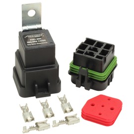 Fastronix 50/30 Amp Weatherproof Automotive Relay and Socket Parts Kit