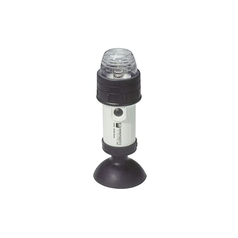 Innovative Lighting 5059944 Portable Led Stern Light W/suction Cup
