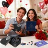 MOVINPE D&D Dice Box with Dice Set – Heart-Shaped Polyhedral