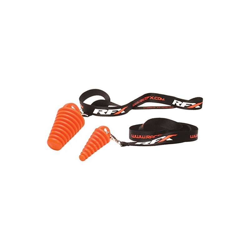 RFX Race Exhaust Bung 4 Stroke (Orange) Includes RFX Lanyard