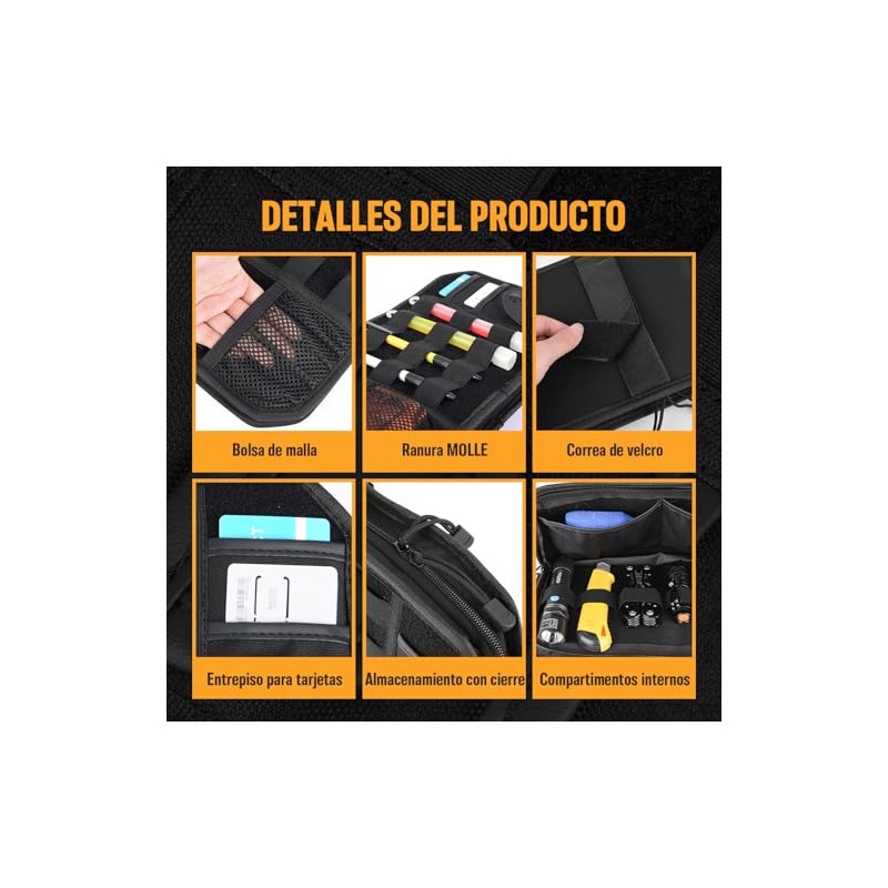 Organizador para Parasol de Auto (2 Piezas), Gran Capacidad con
