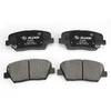 4pcs Front Disc Low Dust Ceramic Brake Pads Comparible with