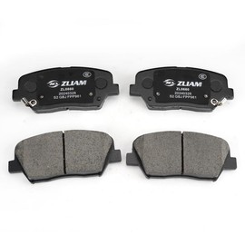 4pcs Front Disc Low Dust Ceramic Brake Pads Comparible with Kia K5 Carens for Hyundai Azera ix35 Sonata Tucson LA FESTA