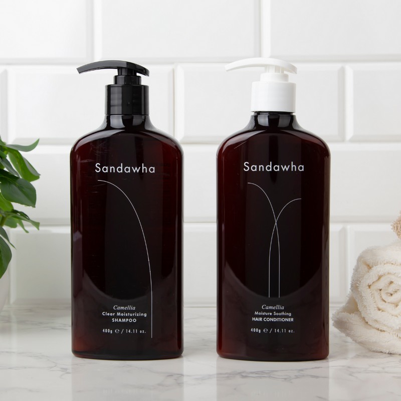 Sanda-hwa Sandahwa Camellia Clear Moisturizing Shampoo 400ml