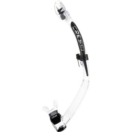 Cressi Itaca Ultra Dry Snorkel Clear/Black