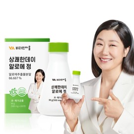 Refreshing Day Aloe Jeong Lactic Acid Bacteria 1 Bottle (180 Tablets) (3 Month Supply) / 상쾌한데이 알로에 정 유산균 1병 180정 (3개월분)