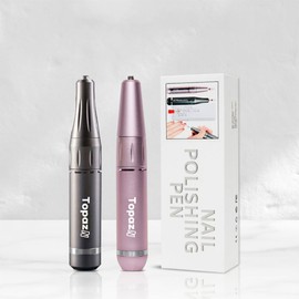 Toenail scaling machine thick nail care exfoliation - polishing pen gray + type A / 발톱 스케일링 기계 두꺼운 네일 케어 각질 제거 - 폴리싱펜 그레이+A형