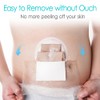 10 Pcs Waterproof Ostomy Bag Cover with Non-Stick Pad Extra