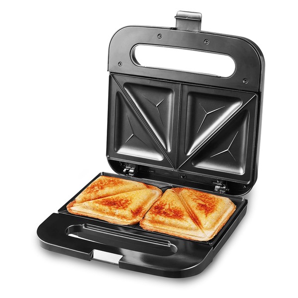 Elite Gourmet ESM2207XSS Sandwich Panini Maker Grilled Cheese, Machine Tuna