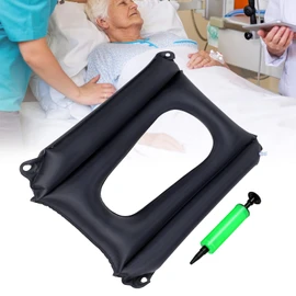 Namalu Bed Sore Cushions for Butt Inflatable Bed Sore Pads Nursing Pad to Prevent Treatment for Sores on Buttocks for Elderly Bedridden Disabled, Breathable and Comfort for Pain Relife(Black)