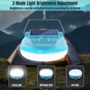 LINEBA 150W Solar Light Bulbs Waterproof Camping Tent Lamps For