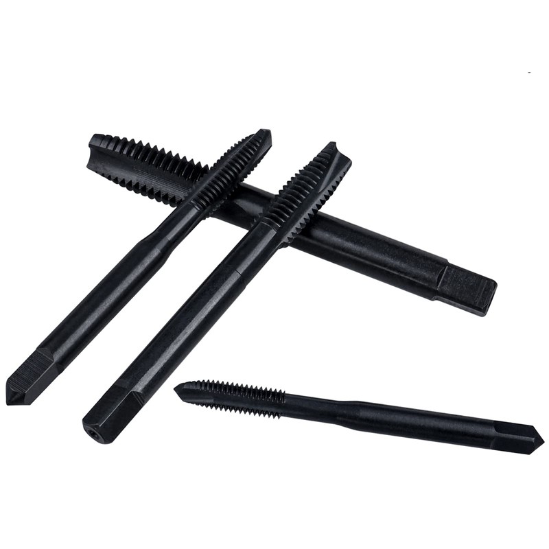 Gasea 7pcs Spiral Point Tap Set Nitriding Coated HSS 6542