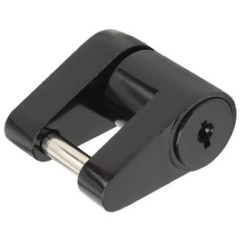 Trailer Lock Black 1/4In Zine Alloy Anti Theft Trailer Hitch Coupler Lock With 2 Keys For Rv Truck Camper