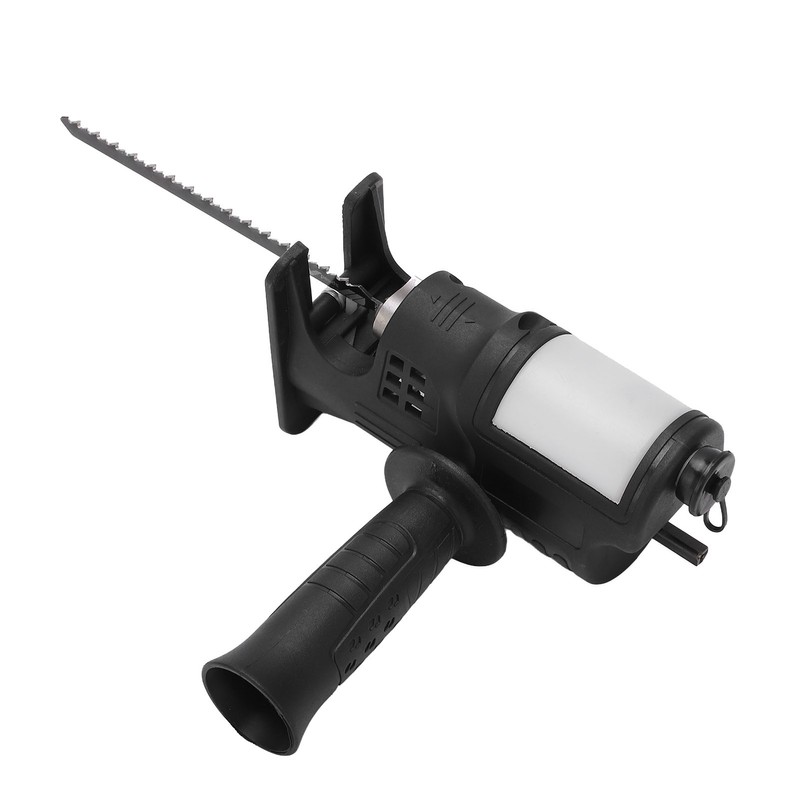 Black Electric Drill to Chain Saw Adapter Converter Ergonomic Electric