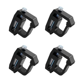 Ziciner 4 PCS Mounting Clamps Truck Caps Camper Shell, Heavy Duty Truck Bed Clamps, Canopy Clamps and Ladder Rack, Compatible with Silverado Sierra 1500 2500 3500, Ram1500 2500 3500, F150 F250