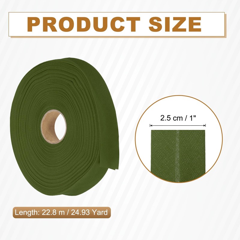 YELARXI Nastro sbieco doppio per cucito, per trapunte, in cotone,