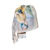 ZTUOECV Jesus Prayer Tassel Scarf for Women Girls Fashion Large