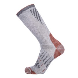 Enerwear-Coolmax 4P Pack Men's Wool Blend Merino Wool Cushion Outwork Crew Socks
