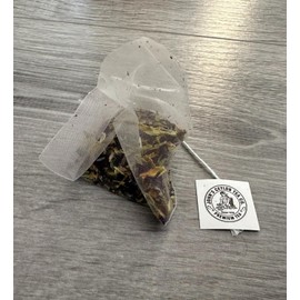 Pure Blue Flower Tea Rich in Antioxidants, Caffeine Free (25 Biodegradable Tea Bags) Edible Herbal Flowers for Blue & Purple Drinks and Food.