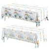 Gexlaju Little Pumpkin Baby Shower Table Cloths,Plastic A Little Pumpkin