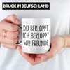 Trendation - Beste Freunde Tasse Geschenk Beste Freundin Freund Kaffeetasse