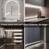 ZSLAIFU Battery Powered LED Strip Lights, 2Pack 3.3FT COB LED