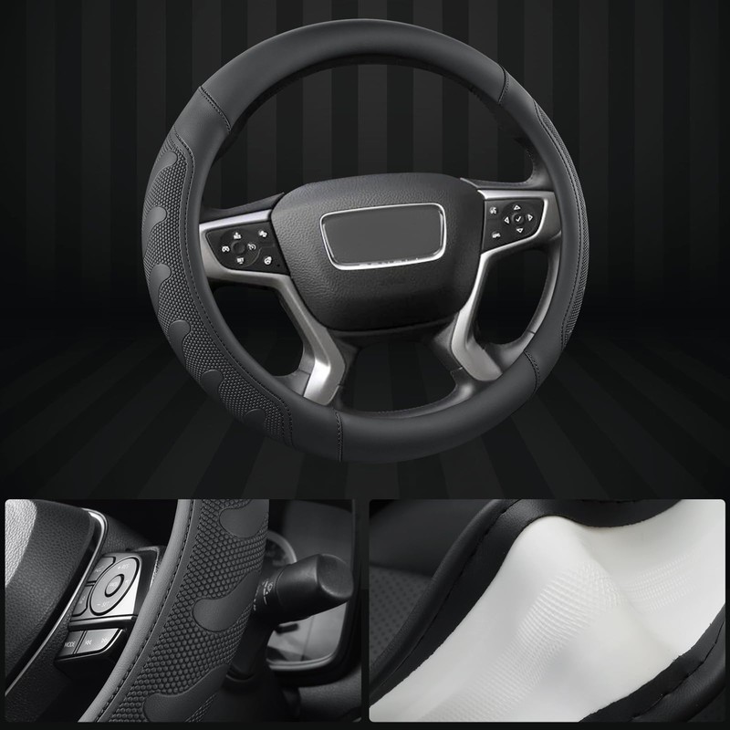 GIANT PANDA Steering Wheel Cover for GMC Sierra Acadia Terrain