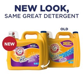 Arm & Hammer Arm & Hammer Plus OxiClean Odor Blasters Fresh Burst, 128 Loads Liquid Laundry Detergent, 166.5 Fl oz