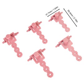 Kuuleyn 5Pcs Knitting Machine Tensioners Plastic Knitting Tension Adapter Removable Yarn Tensioner