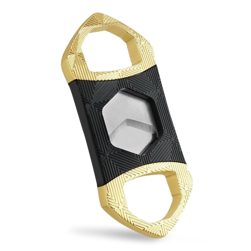 Torch Lighter with Punch 4 Jet Refillbale Lighters Windproof (Black