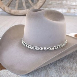 Willow Lane Hat Co. Rhinestone Bling Hat Band - The Monroe