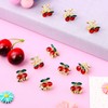 Suncalla 10 Pcs Cherry Small Hair Clips for Women Girls