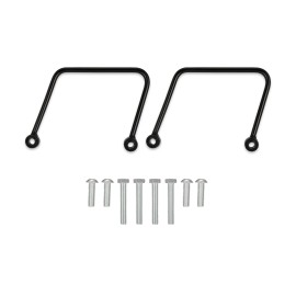 21ST Gloss Black Saddlebag Support Mount For 2018-2025 Softail Standard FXST 90201777