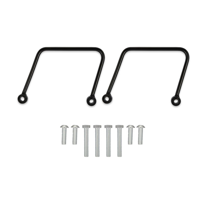 21ST Gloss Black Saddlebag Support Mount For 2018-2025 Softail Standard