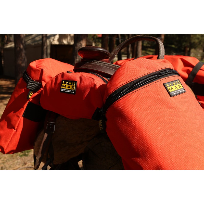 TrailMax original pommel bolsillo, Anaranjado Blaze, 8" x 3.5" x