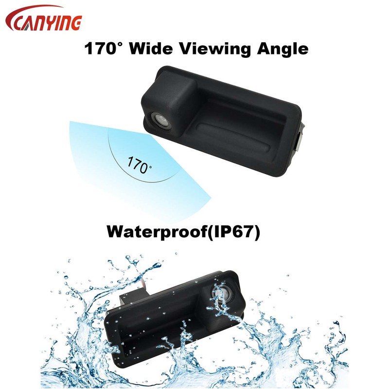 Canying Car Trunk Handle Rear View Camera Special for Ford
