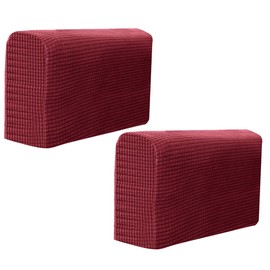 Veemoon 2pcs Couch Arm Sofa Armrest Protector Cat Arm Chair Arm Covers Anti- Slip Armchair Slipcover Office Chair Slipcovers Arm Rest Covers for Couches Armrest Covers for Armrest Pad Pet