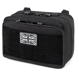 Jueachy Molle Large Tactical Pouch: EDC Pouch Medical Tool Pouches Expandable Admin Bag Accessories Organizer Utility Pack