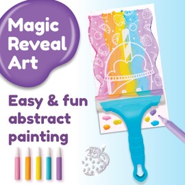 Creativity for Kids Squeegeez Magic Reveal Art Kit: Kawaii - Arts and Crafts for Kids Ages 7-12+, Gifts for Girls and Boys