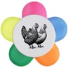 Azeeda 'Chicken Friends' Flower Shape Highlighter Pen (HL00038457)