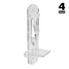 Prime-Line U 11299 Shelf Support Peg, Self-Locking 1/4 In. x