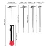 Vegetable Corer, Stainless Steel Vegetable Drill Fruit Corer with 4