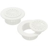 PATIKIL Round Air Vent 2.3" (59mm), 2 Pcs Adjustable ABS