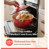 Cast Iron Dutch Oven for Bread Baking, With Banneton Bread