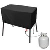 Heavy-Duty Waterproof Patio Cover for 2-Burner Outdoor Cooking System, Camp