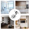 FitRepa Cabinet Hinges, 12 Pack Kitchen Cupboard Hinges Overlay Mute