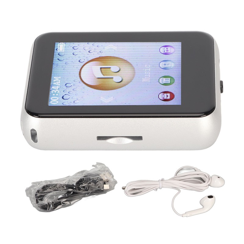 MP3 Bluetooth Player HiFi Lossless 1.8 Inch Touch Screen Support