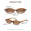 QALLY Retro Oval Womens Sunglasses Cat Eye Sunglasses for Women: